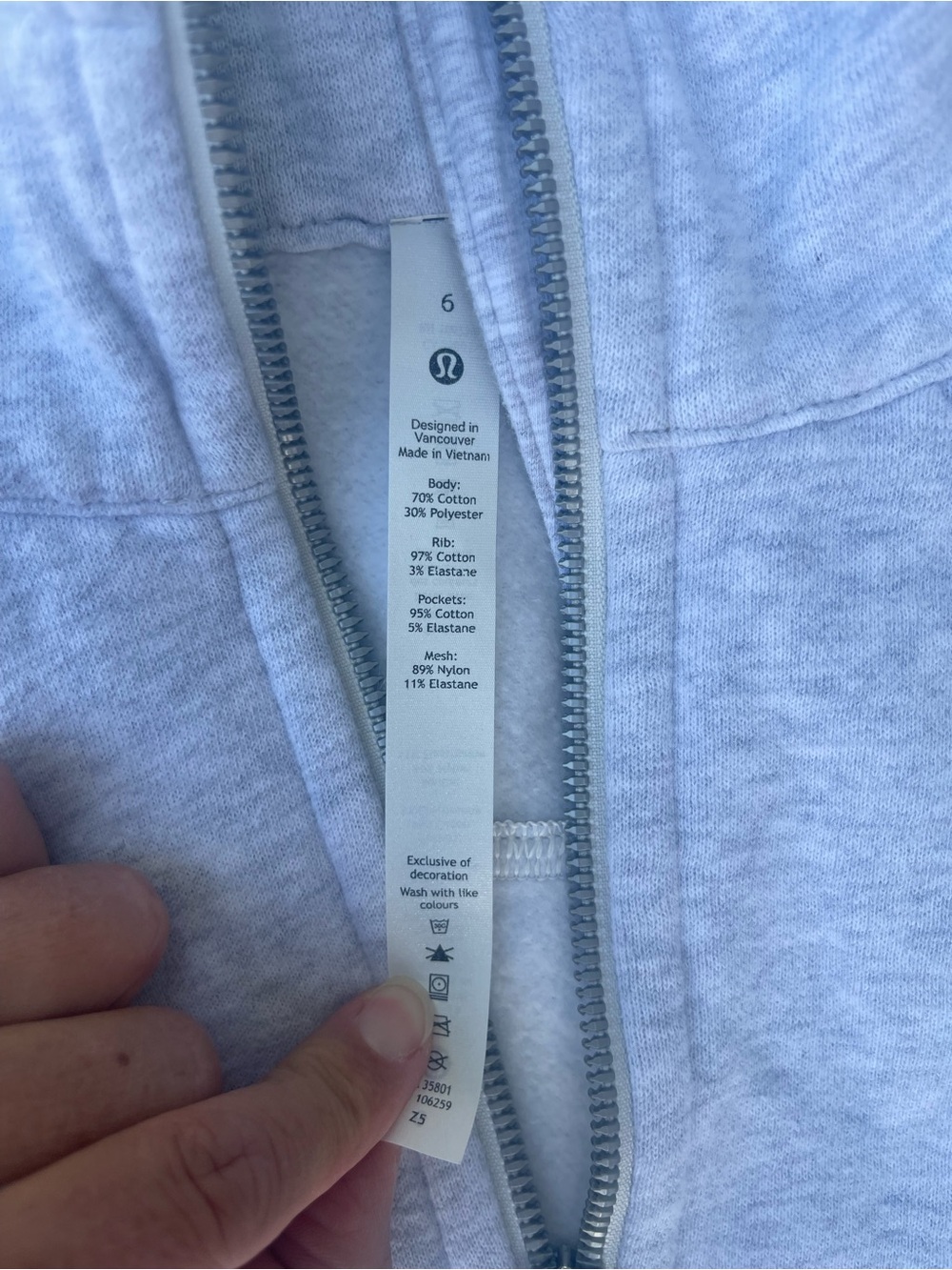Lululemon Scuba Full Zip Hoodie - Picture 5 of 6